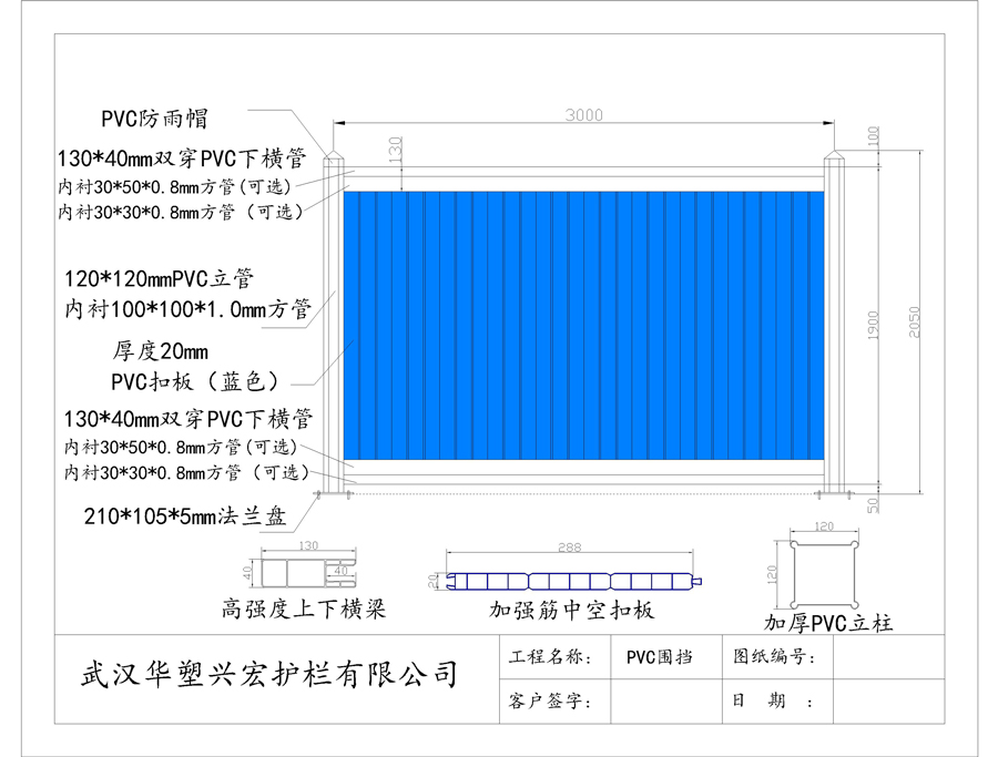 2米高pvc圍擋